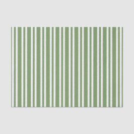 Groen Witte Strepen Patroon Tissuepapier