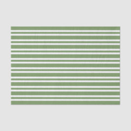 Groen Witte Strepen Patroon Tissuepapier
