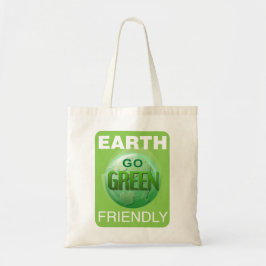 Groen worden Aarde vriendelijk Tote Bag