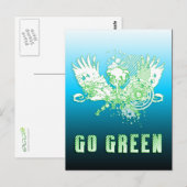 Groen worden: Hi-Fi Tree Briefkaart (Voorkant / Achterkant)
