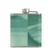 Groen Zand Heupfles (Achterkant)