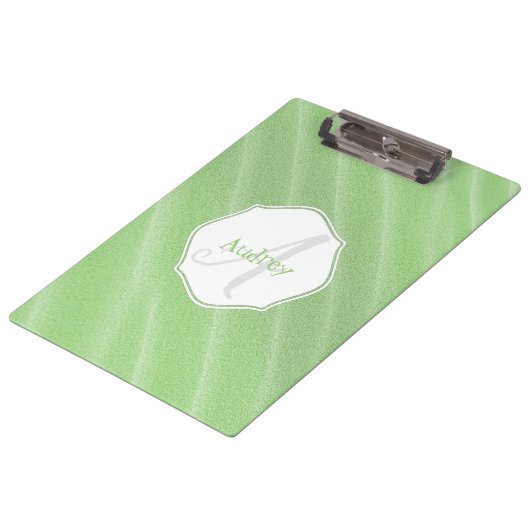 Groen zand ripples - Aangepast klembord (Gekanteld)