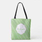 Groen zand ripples - Aangepast Tas (Achterkant)