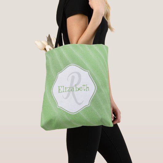 Groen zand ripples - Aangepast Tas (Dichtbij)
