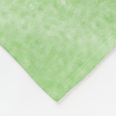 Groen zand ripples - Aangepaste fleece Blanket (Hoek)