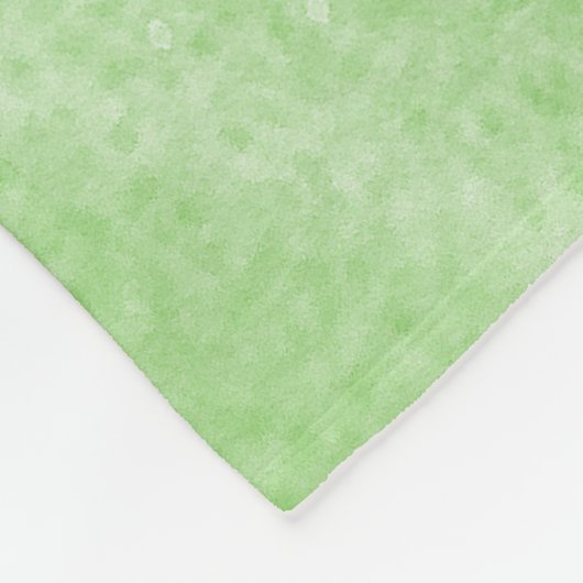Groen zand ripples - Aangepaste fleece Blanket (Hoek)
