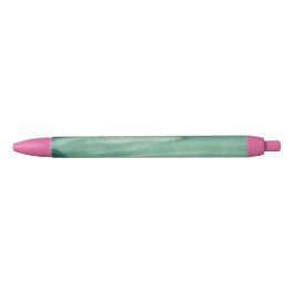 Groen Zand  Zwarte Inkt Pen