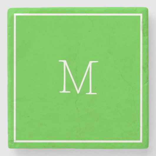 Groen zandsteen Onderzetter (Voorkant)