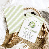 Groen Ze heeft haar perfecte matcha Vrijgezellenfe Kaart