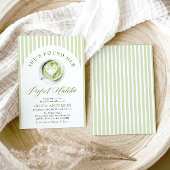 Groen Ze heeft haar perfecte matcha Vrijgezellenfe Kaart