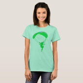 Groen zedenpixie-shirt t-shirt (Voorkant volledig)