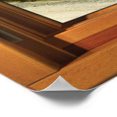 Groen Zee 6 Ruitenvenster Verlichting Poster (Hoek)