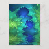 Groen Zee Briefkaart (Voorkant)