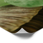 Groen Zee Glazen Vloer Poster (Hoek)