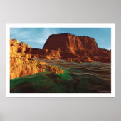 Groen Zee Poster (Voorkant)