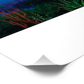 Groen Zee - Poster afdrukken (Hoek)