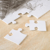 Groen Zee schildpad Legpuzzel (Zijkant)