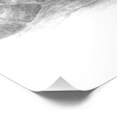 Groen Zee schildpad Poster (Hoek)