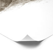 Groen Zee schildpad Poster (Hoek)