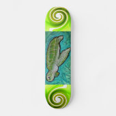 Groen Zee schildpad Skateboard (Voorkant)