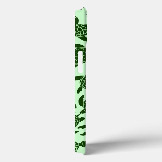 Groen Zee Turtle  Animal Patroon Case-Mate iPhone Case (Achterkant / Rechts)