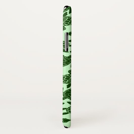 Groen Zee Turtle  Animal Patroon Case-Mate iPhone Case (Achterkant / rechts)