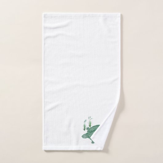 Groen Zee Turtle badhanddoek set Bad Handdoek (Handdoek)