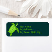 Groen Zee Turtle Label (Insitu)