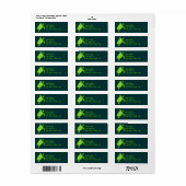Groen Zee Turtle Label (Full Sheet)