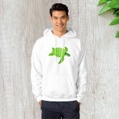 Groen Zee Turtle Mannen Hoodie