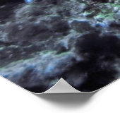 Groen Zee Turtle-Moalboal Poster (Hoek)