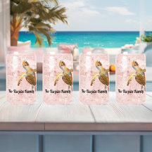 Groen Zee Turtle Monogram