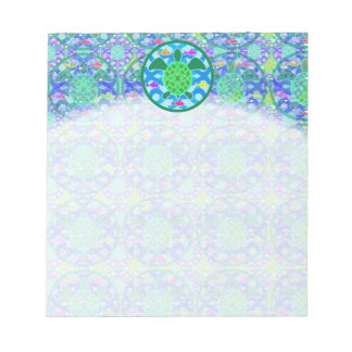 Groen Zee Turtle Notitieblok