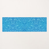 Groen Zee Turtles op Turquoise Zee Water Yoga Mat (Achterkant (horizontaal))