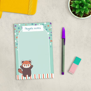 Groen Zeeschuim Boog Rode Panda Uw Notities Post-it® Notes