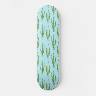 Groen zeewier Plant Natuur Lover Blauw water Persoonlijk Skateboard