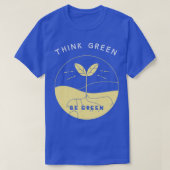 Groen zijn groene vernieuwingen milieuvriendelijk  t-shirt (Design voorkant)