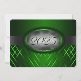 Groen & Zilver Klasse van 2025 Kaart