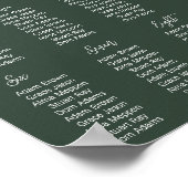 Groen zitrooster poster (Hoek)