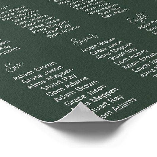 Groen zitrooster poster (Hoek)