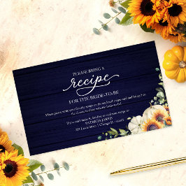Groen Zonnebloemen Vrijgezellenfeest Recept Aanvra Informatiekaartje