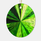 Groen zoom groen Ornament (Links)