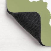 Groen zuidelijk Afrika Muismat (Hoek)