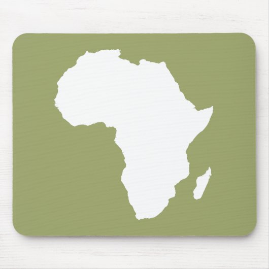 Groen zuidelijk Afrika Muismat (Voorkant)