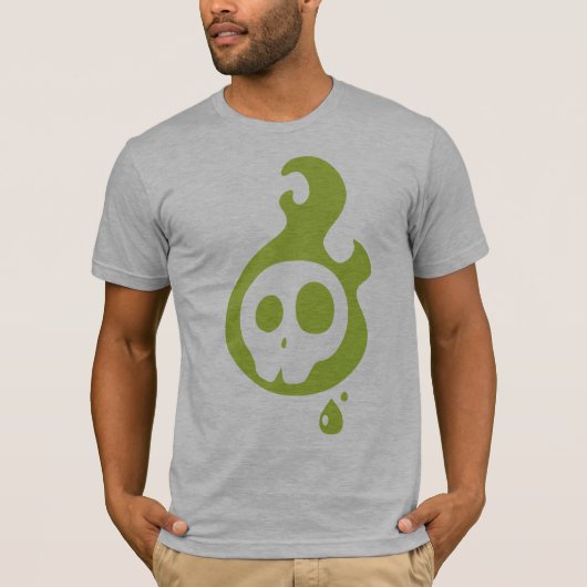 Groen zuur t-shirt (Voorkant)