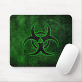 Groen & Zwart Biohazard Muismat (Met muis)