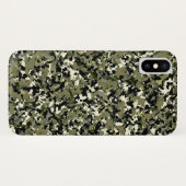 Groen zwart Cream Camouflage Patroon afdrukken Case-Mate iPhone Case (Achterkant (horizontaal))