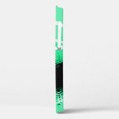 Groen zwart, dierlijk afdrukapparaat 5 hoesje (Achterkant / Links)