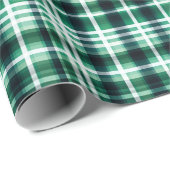 Groen, zwart en wit geplakt cadeaupapier (Rol Hoek)