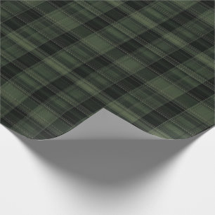 Groen & zwart geplakt inpakpapier